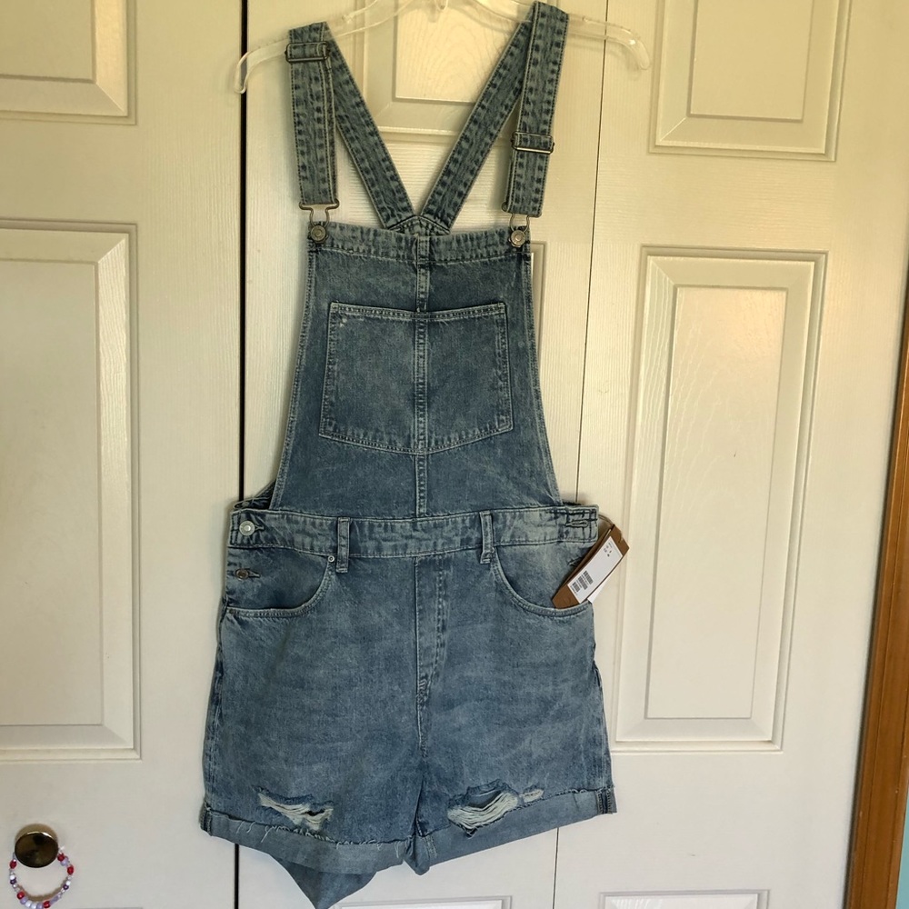 NWT H&M Overall Shorts